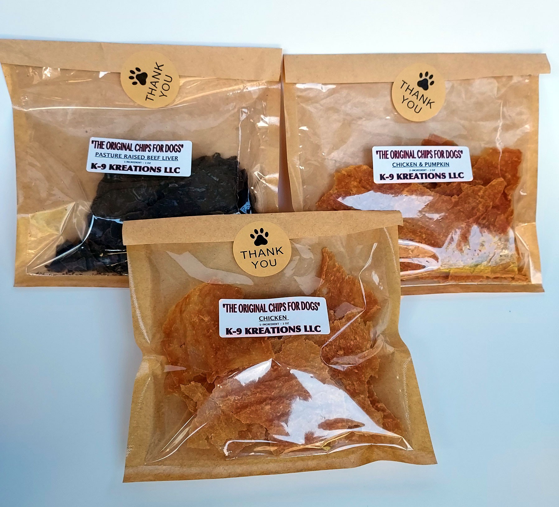 K9 Kreations Jerkey Chips