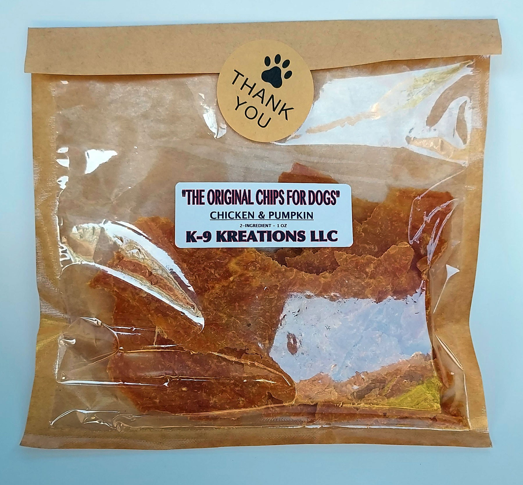 Original K-9 Chicken - Pumpkin Chips